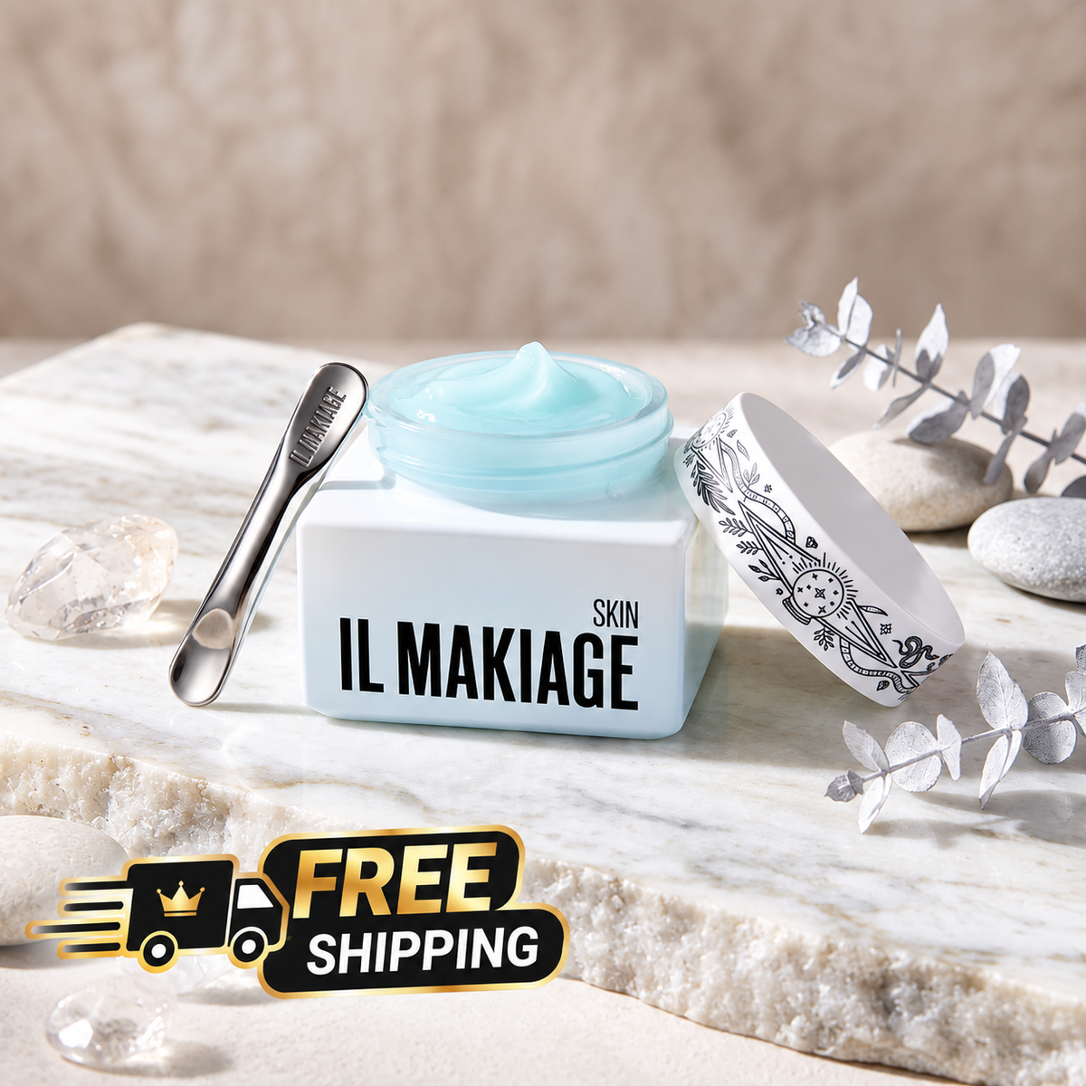 IL MAKIAGE Power Lift Plumping Cream – Anti-Aging Collagen-Boost Priming & Plumping Cream 1.69 oz