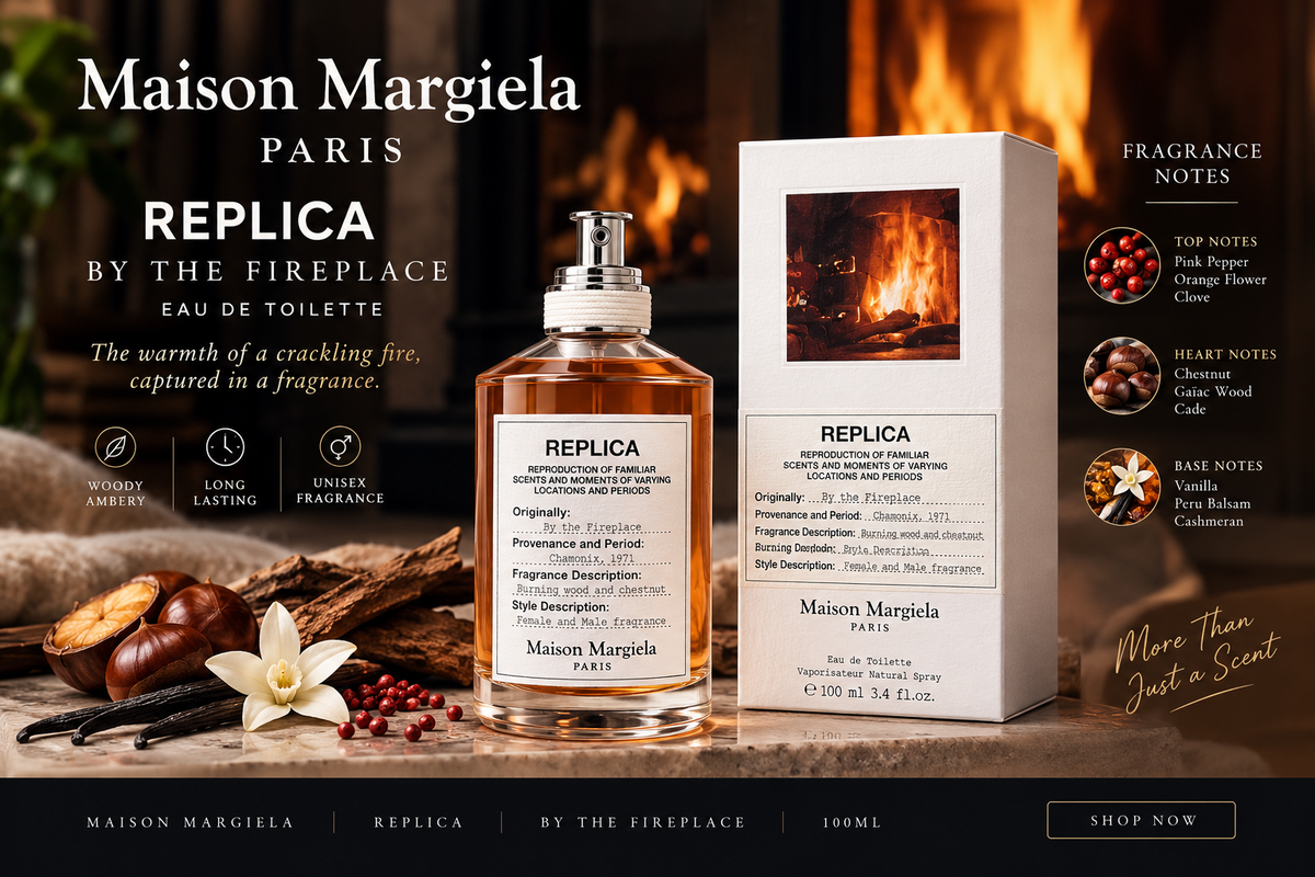 Maison Margiela REPLICA By the Fireplace Eau de Toilette 100ml / 3.4 fl oz
