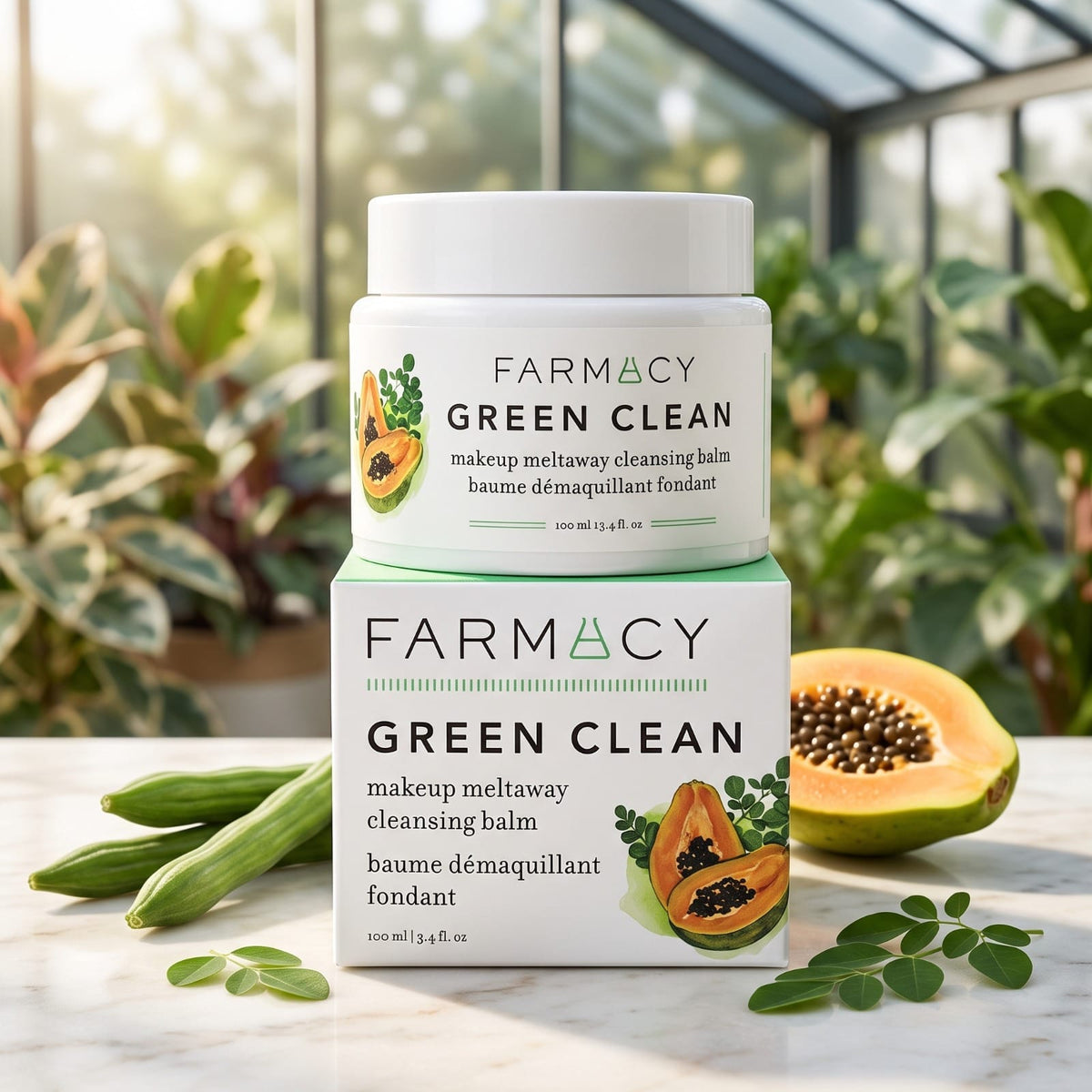 Farmacy Green Clean Makeup Meltaway Cleansing Balm 100ml / 3.4 fl oz