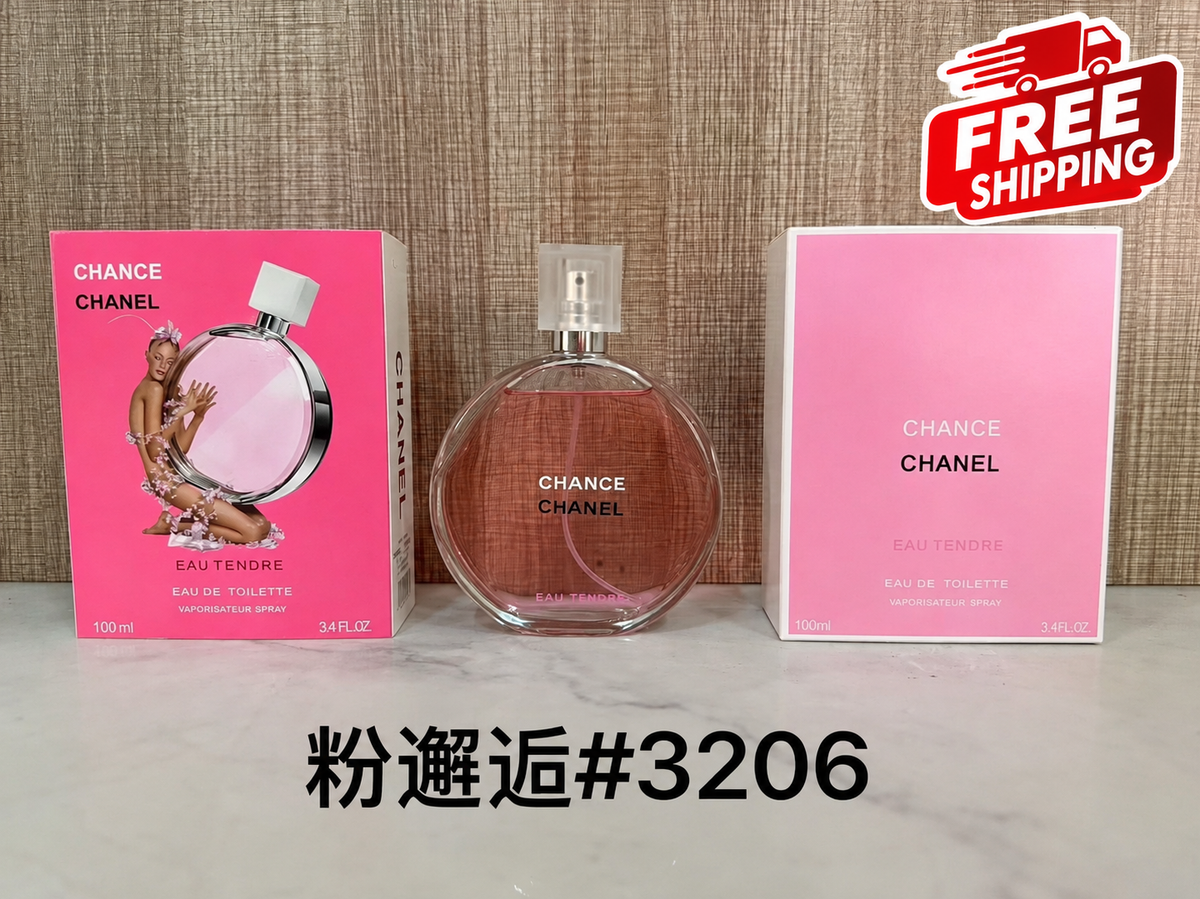 CHANEL Chance Eau Tendre Eau de Toilette for Women 100ml / 3.4 oz