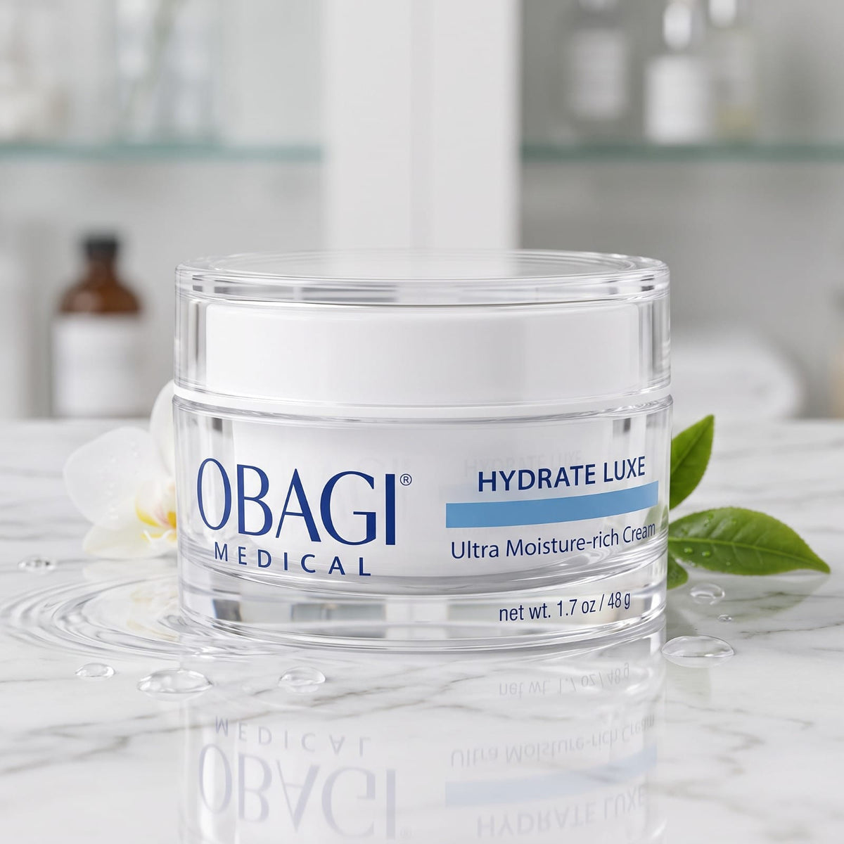 Obagi Hydrate Luxe® Ultra Moisture-Rich Cream 1.7 oz / 48 g – Intensive Hydrating Moisturizer